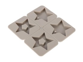 Moldes de silicona TAG aromaticos 4 estrellas